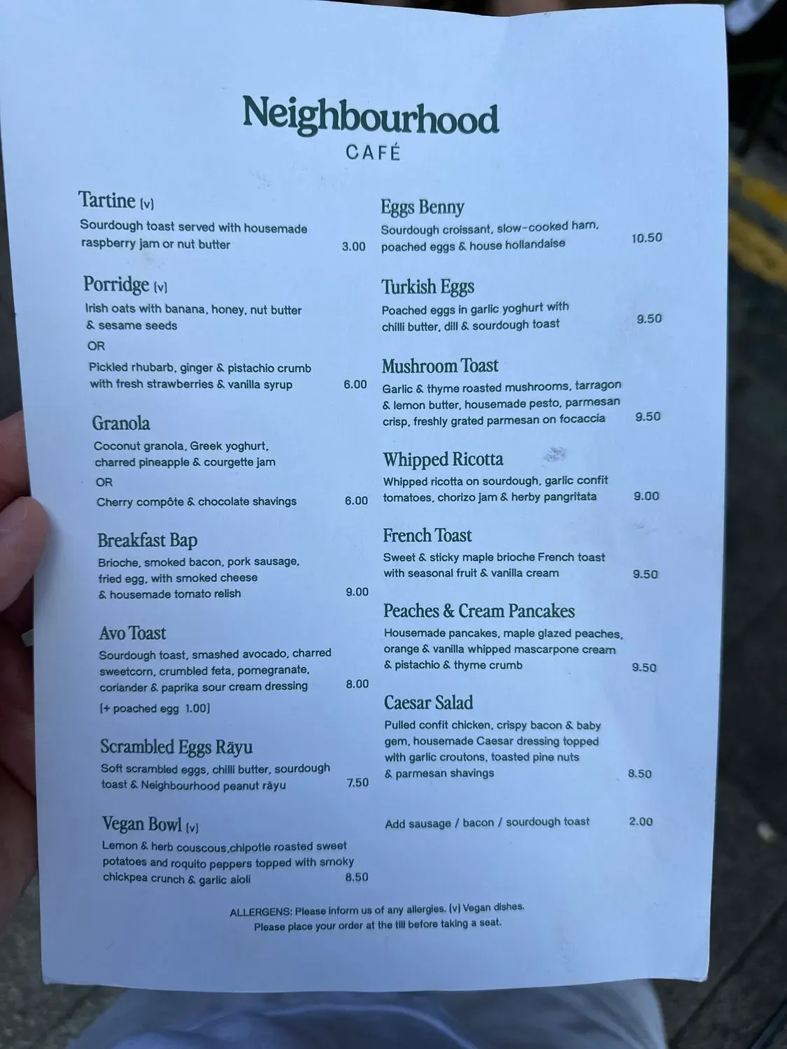 Menu 3