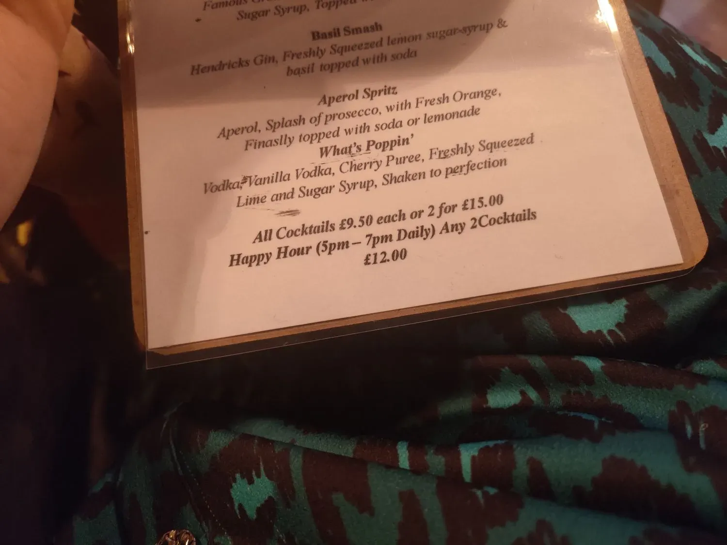 Menu 3