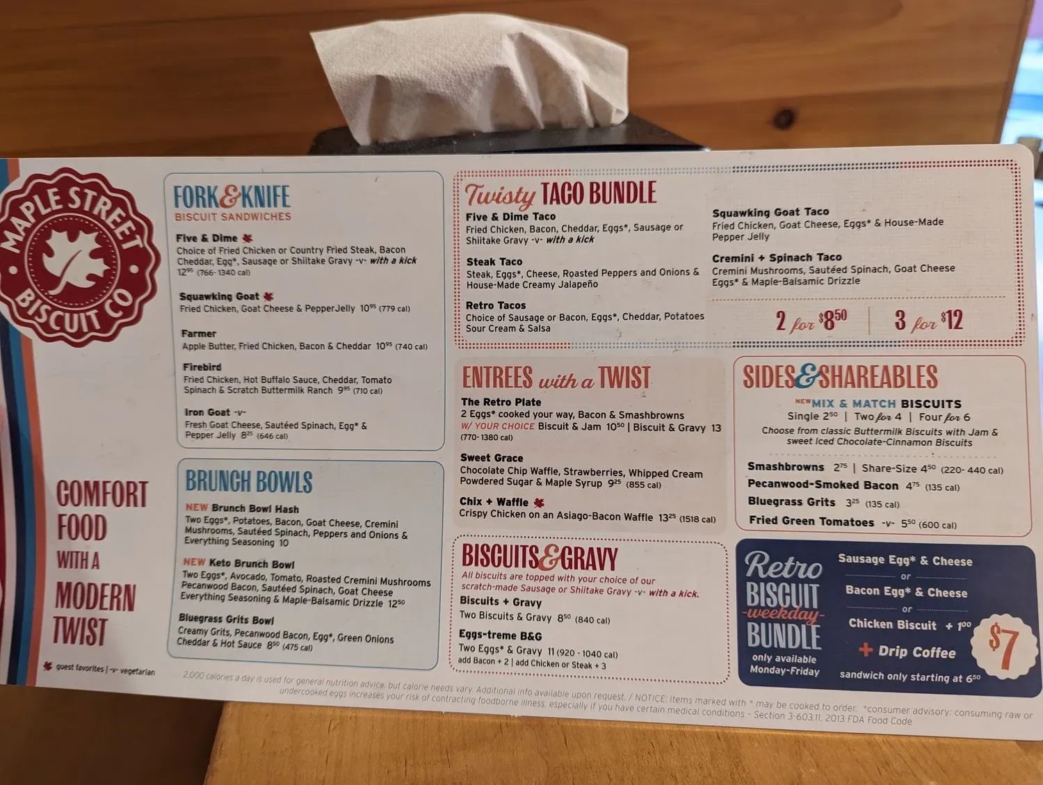 Menu 6