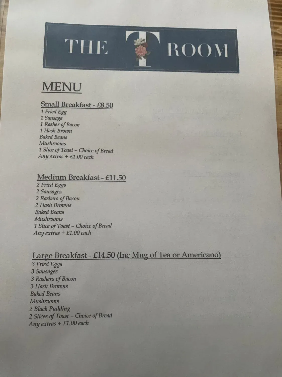 Menu 3