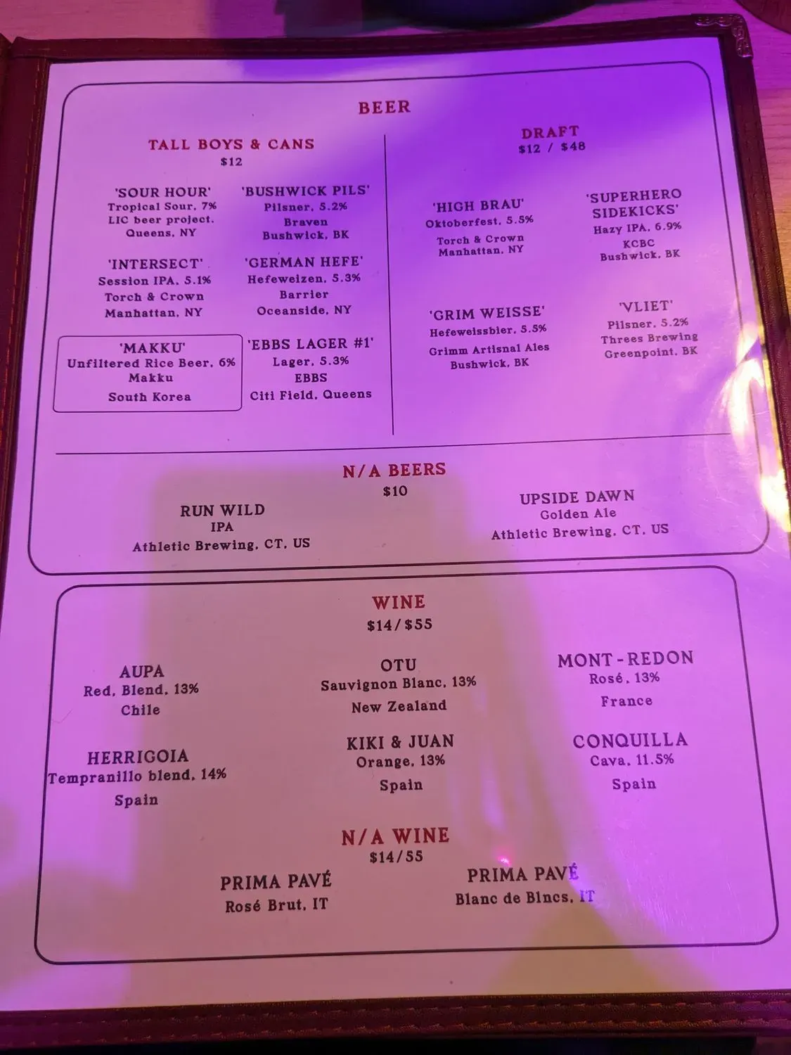 Menu 3