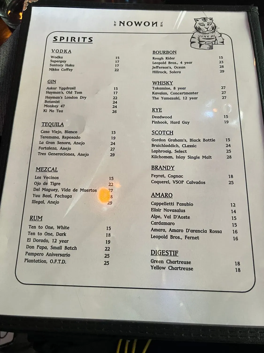 Menu 4