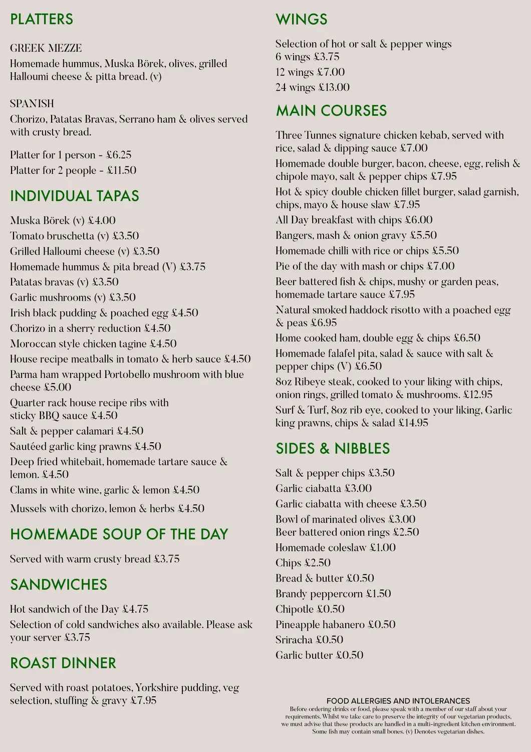 Menu 3