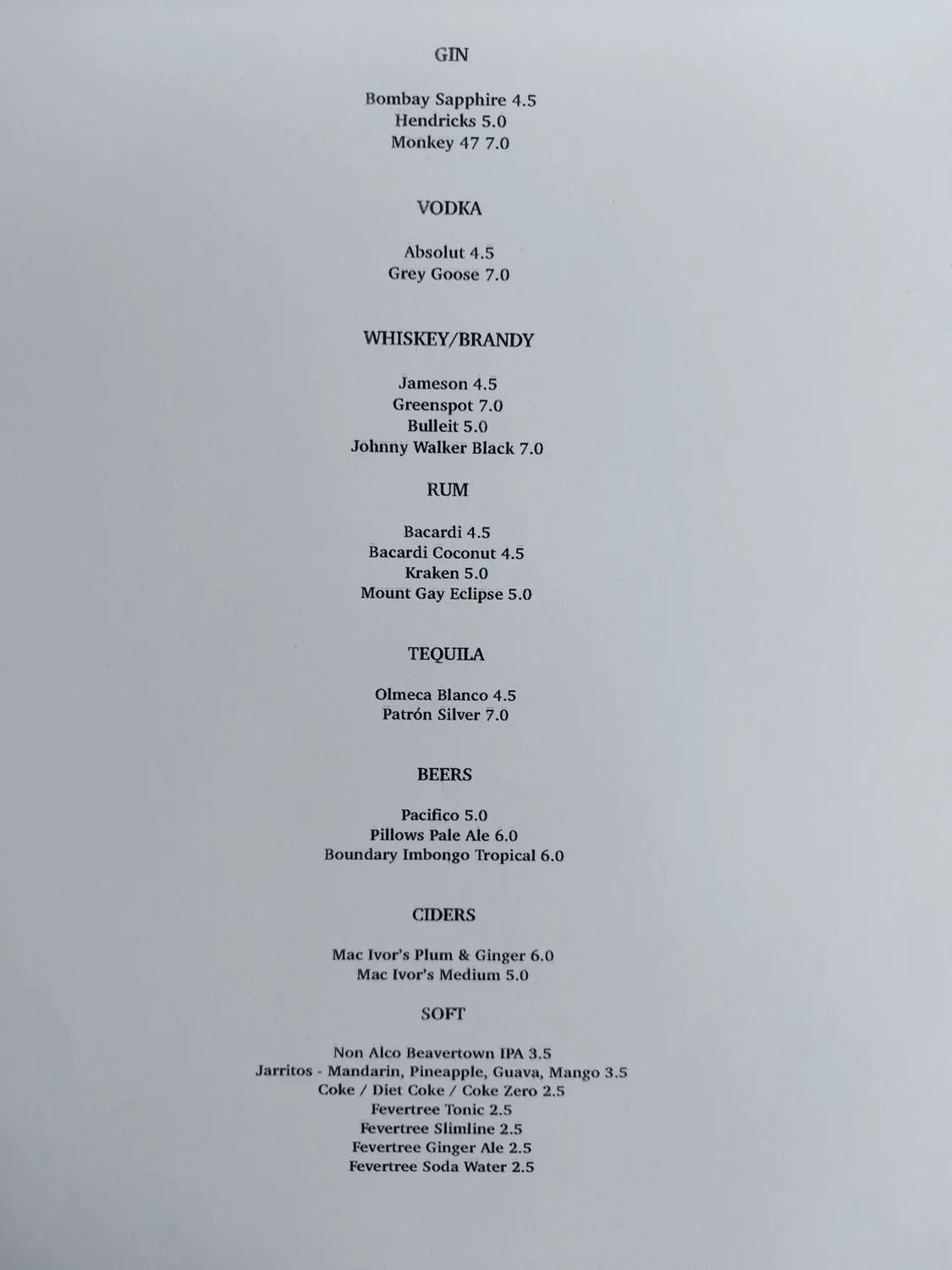 Menu 3