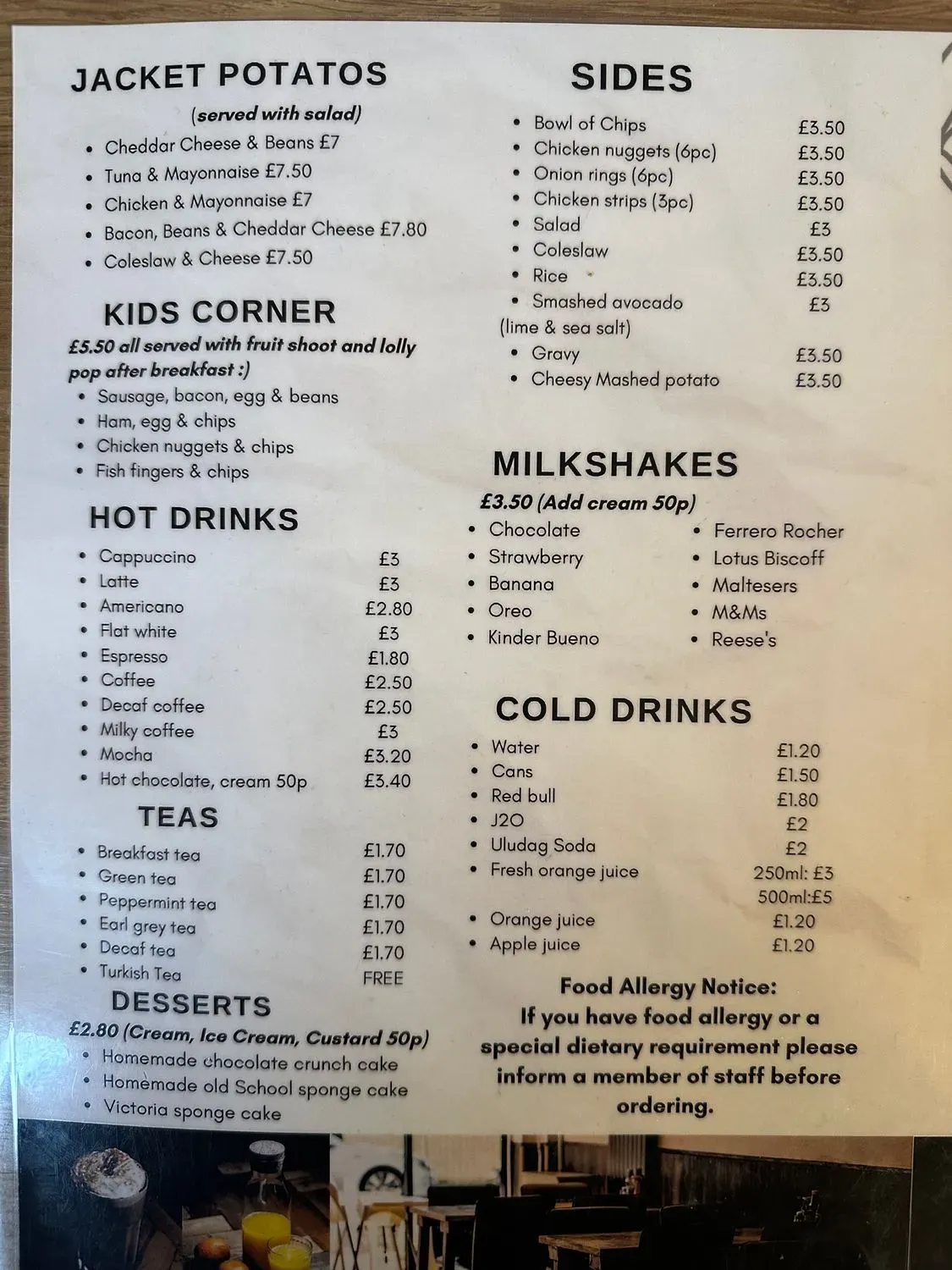 Menu 3