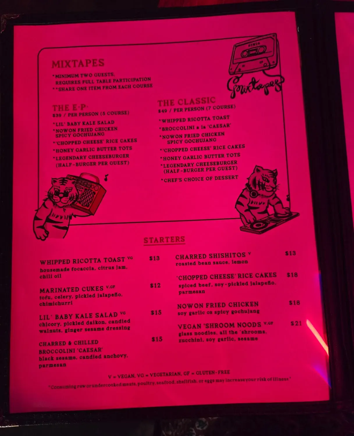 Menu 6