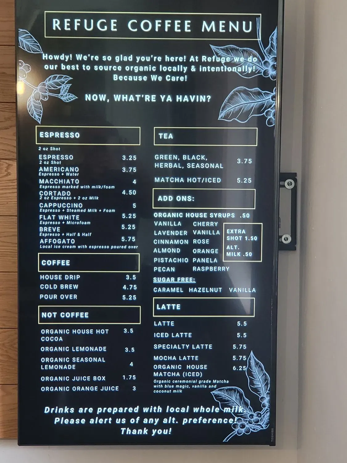 Menu 6