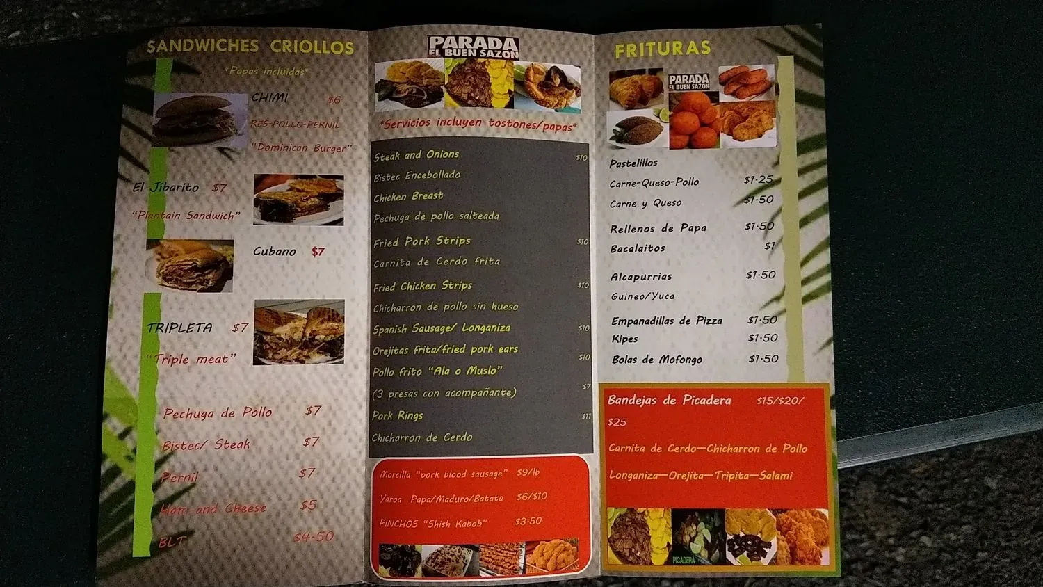 Menu 6