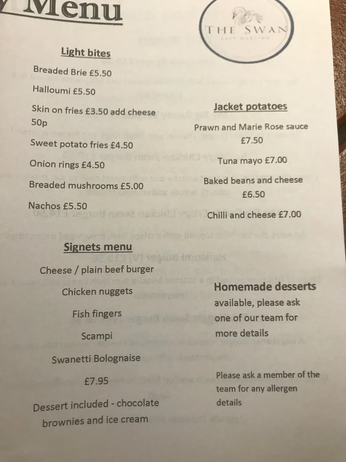 Menu 3