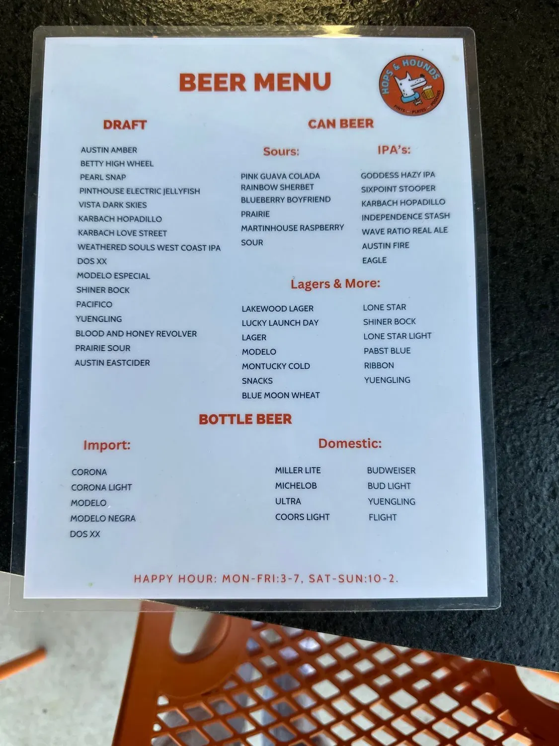 Menu 3