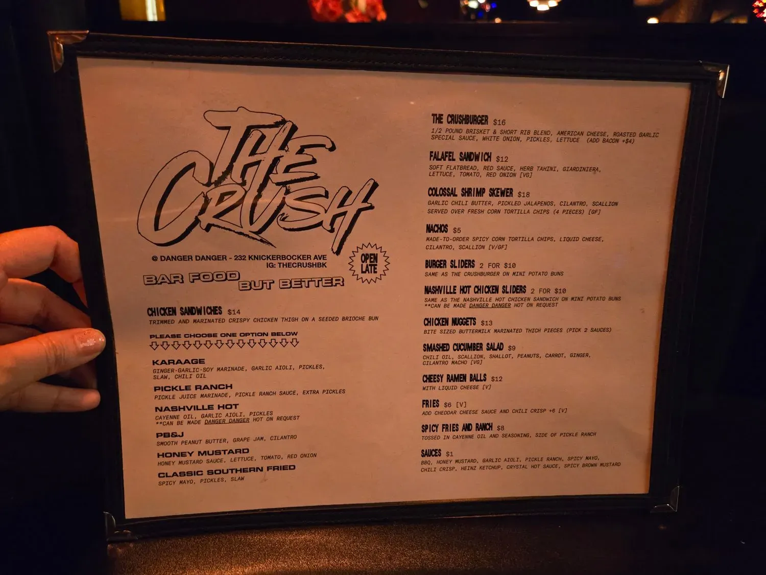 Menu 4