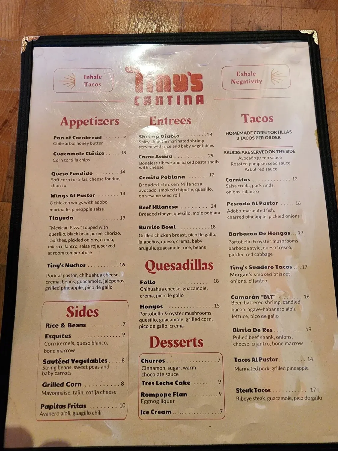 Menu 4