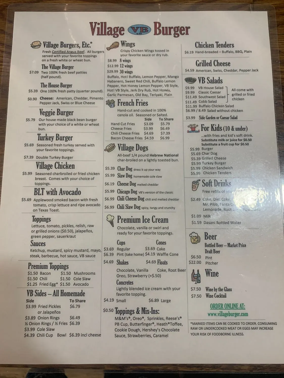 Menu 3