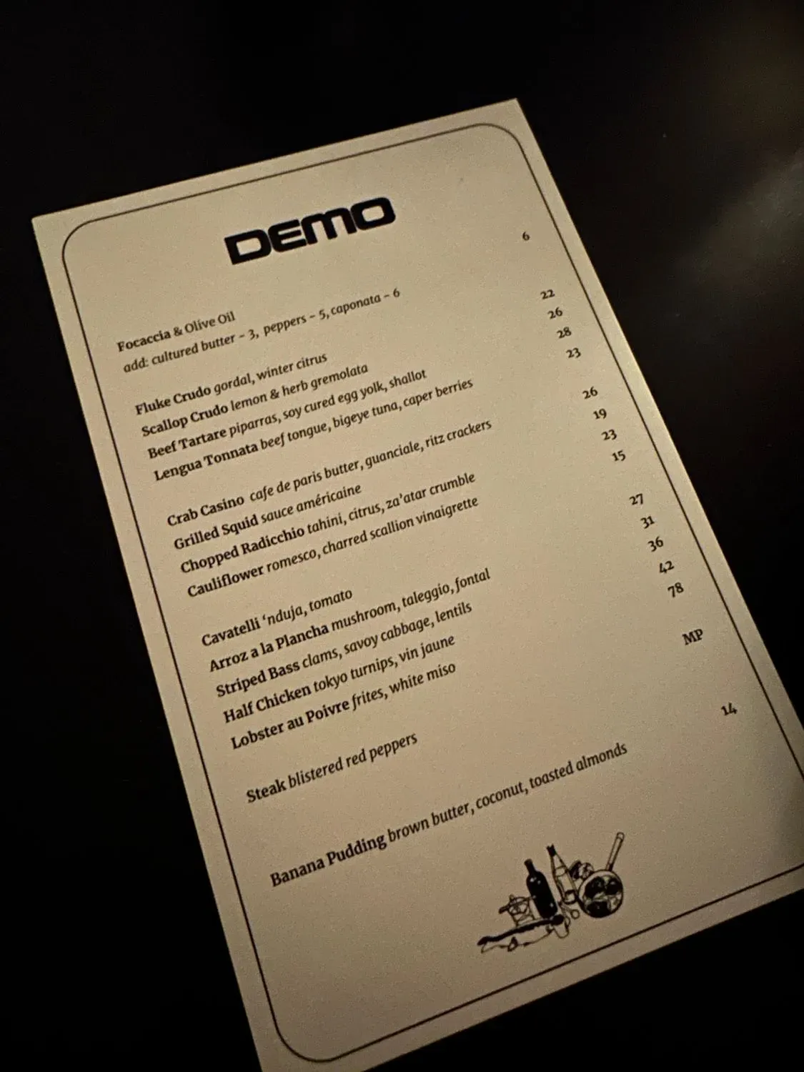 Menu 3