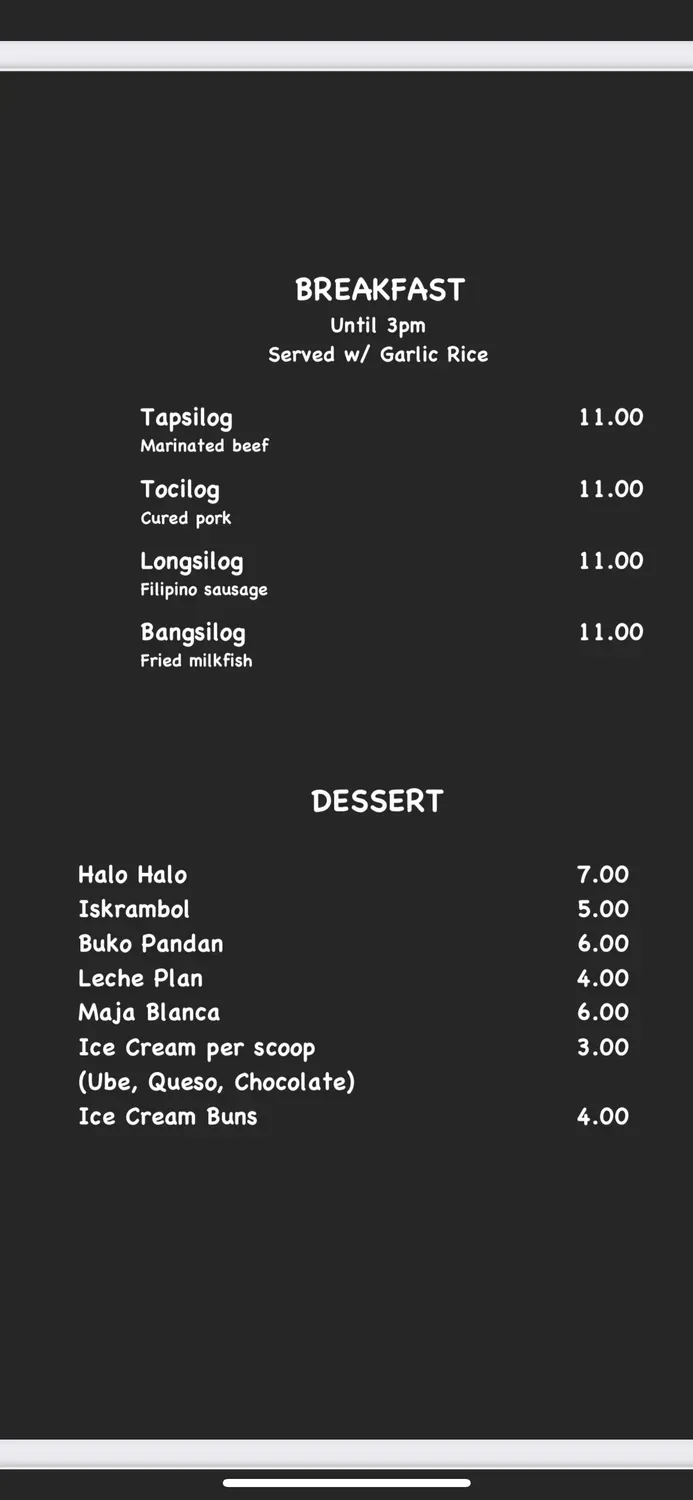 Menu 3