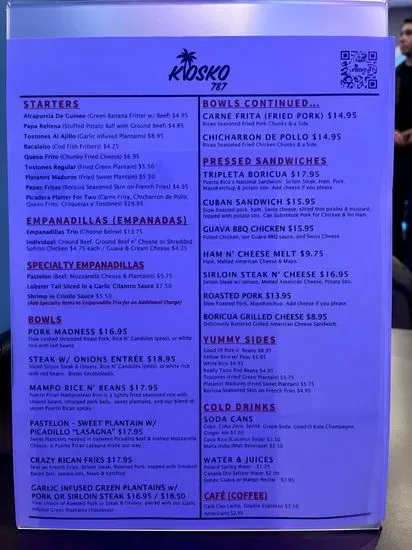 Menu 3