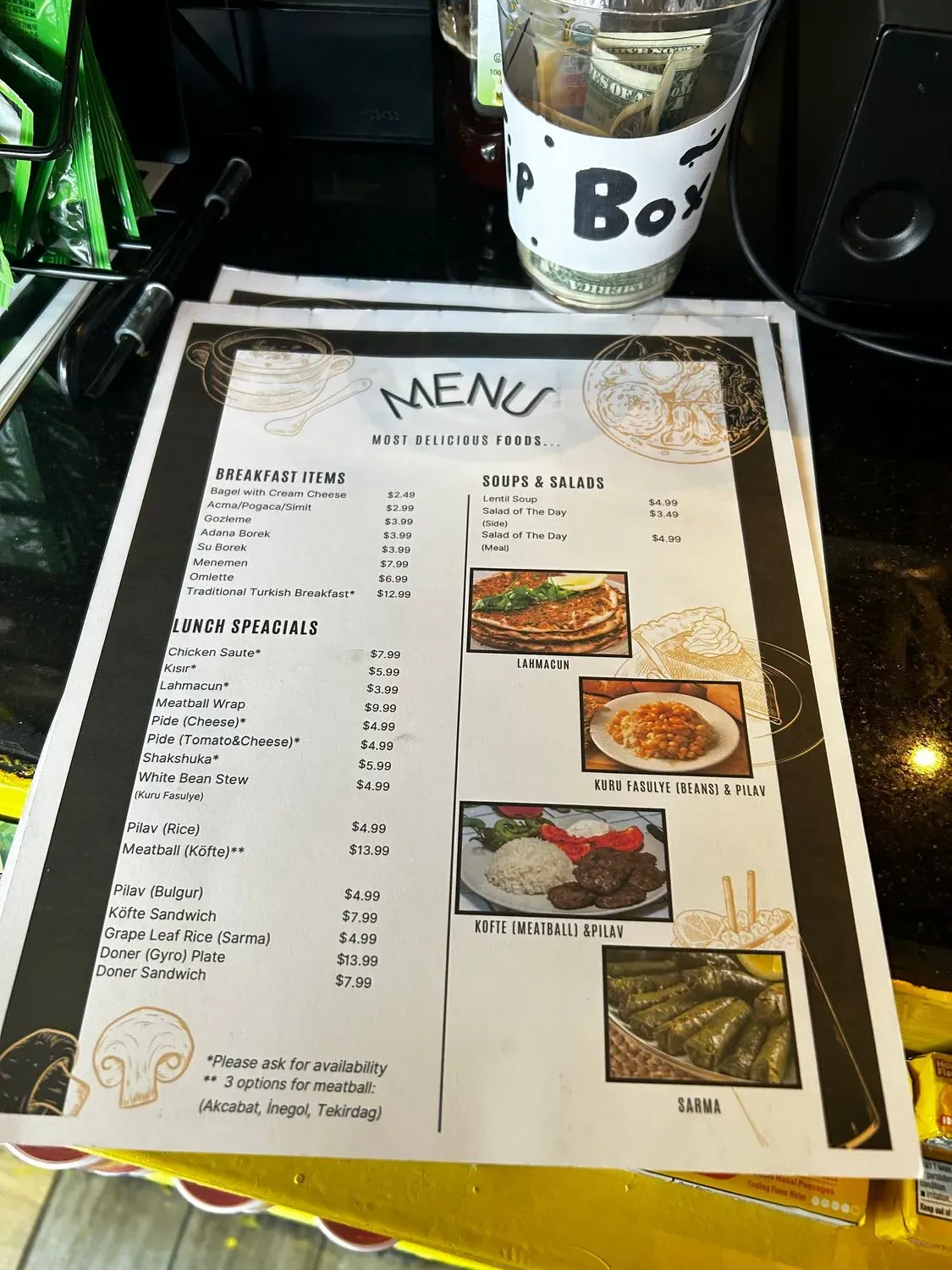 Menu 4