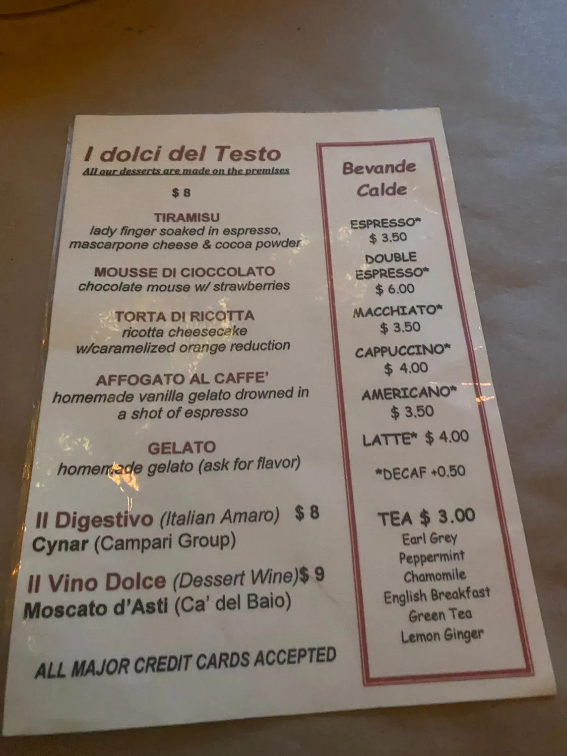 Menu 4