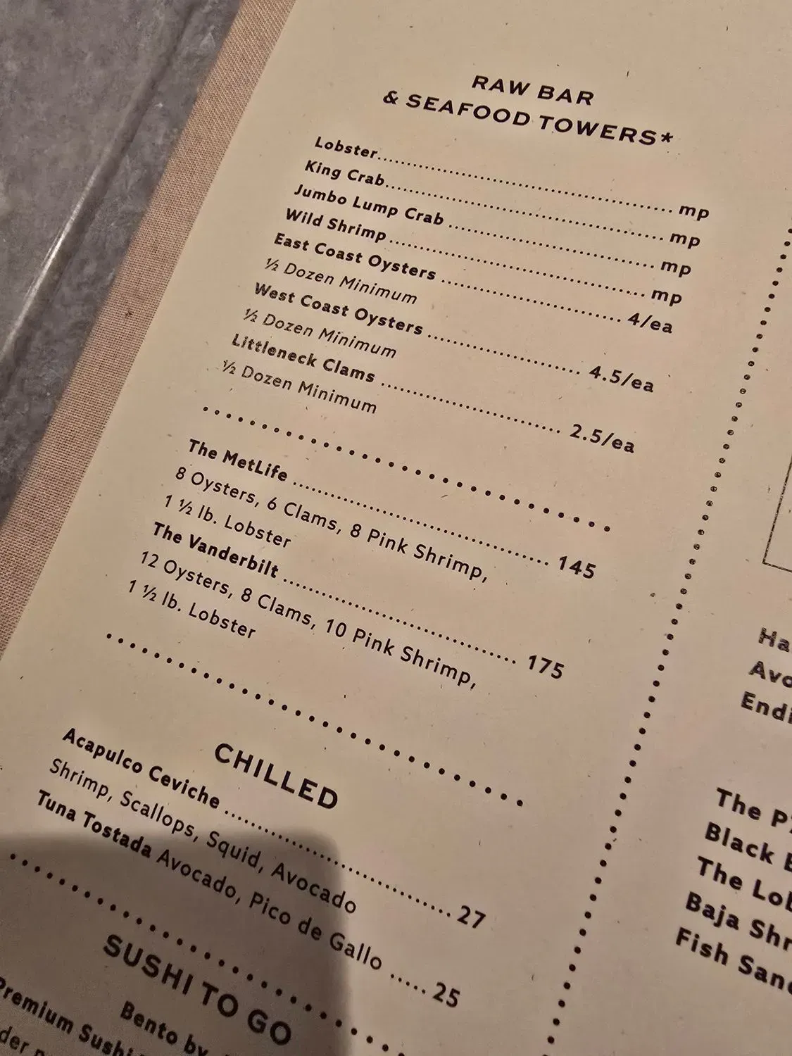 Menu 6