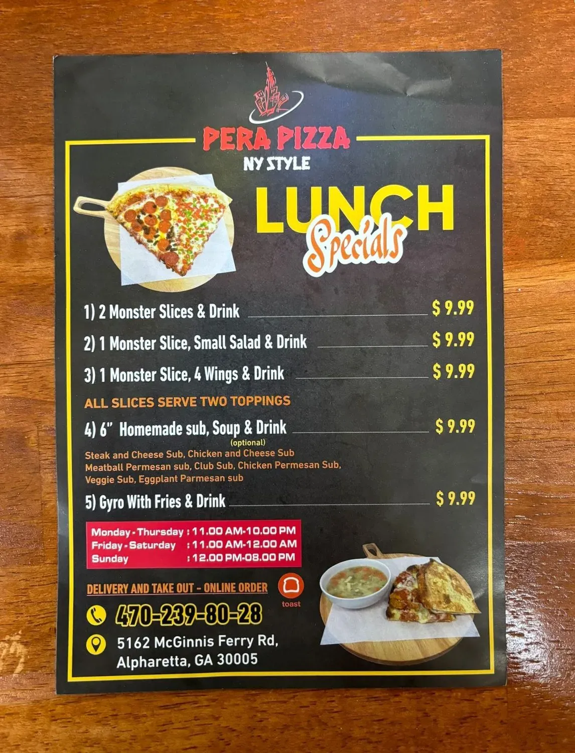 Menu 3