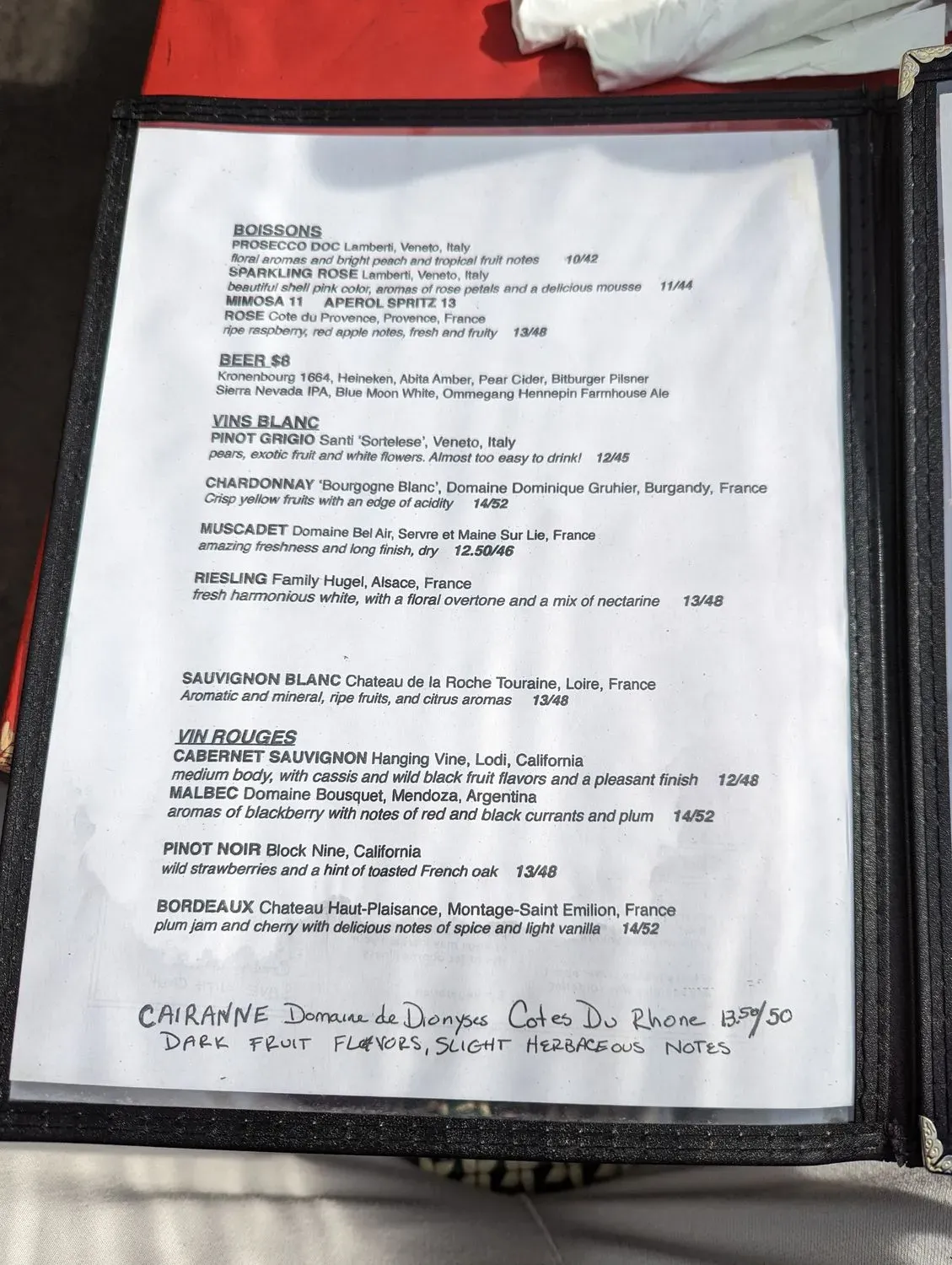 Menu 3