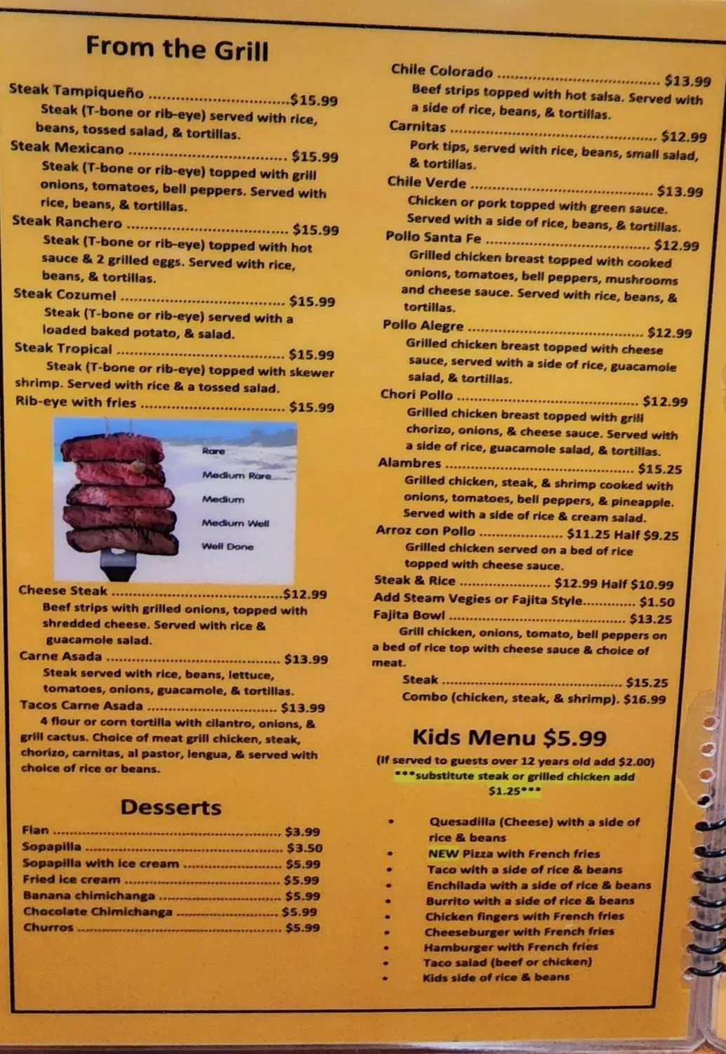 Menu 3