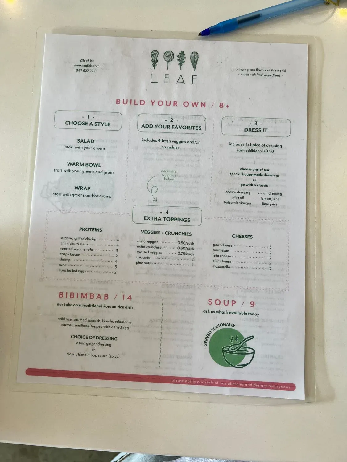 Menu 3