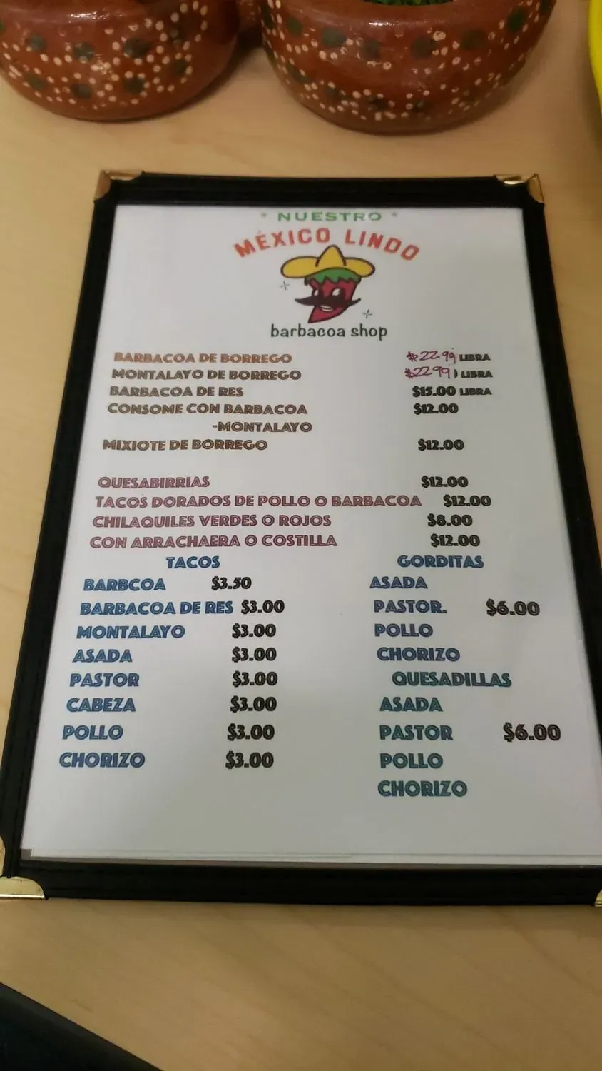 Menu 3