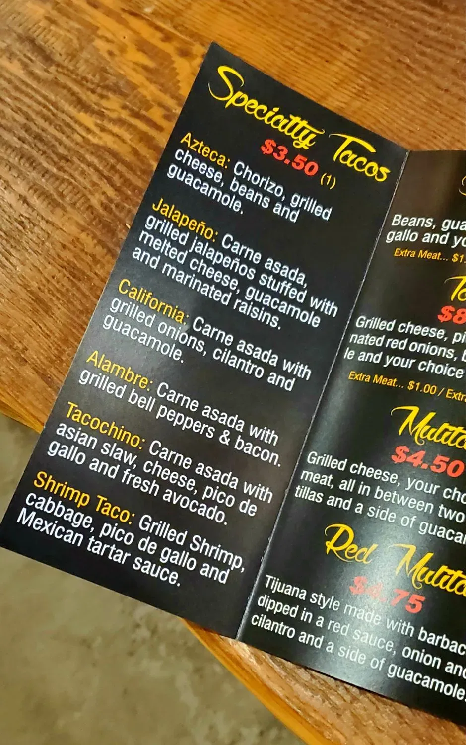 Menu 4