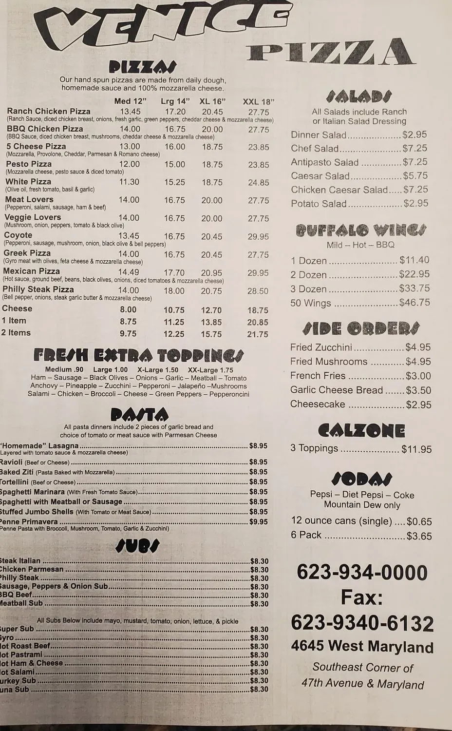 Menu 3