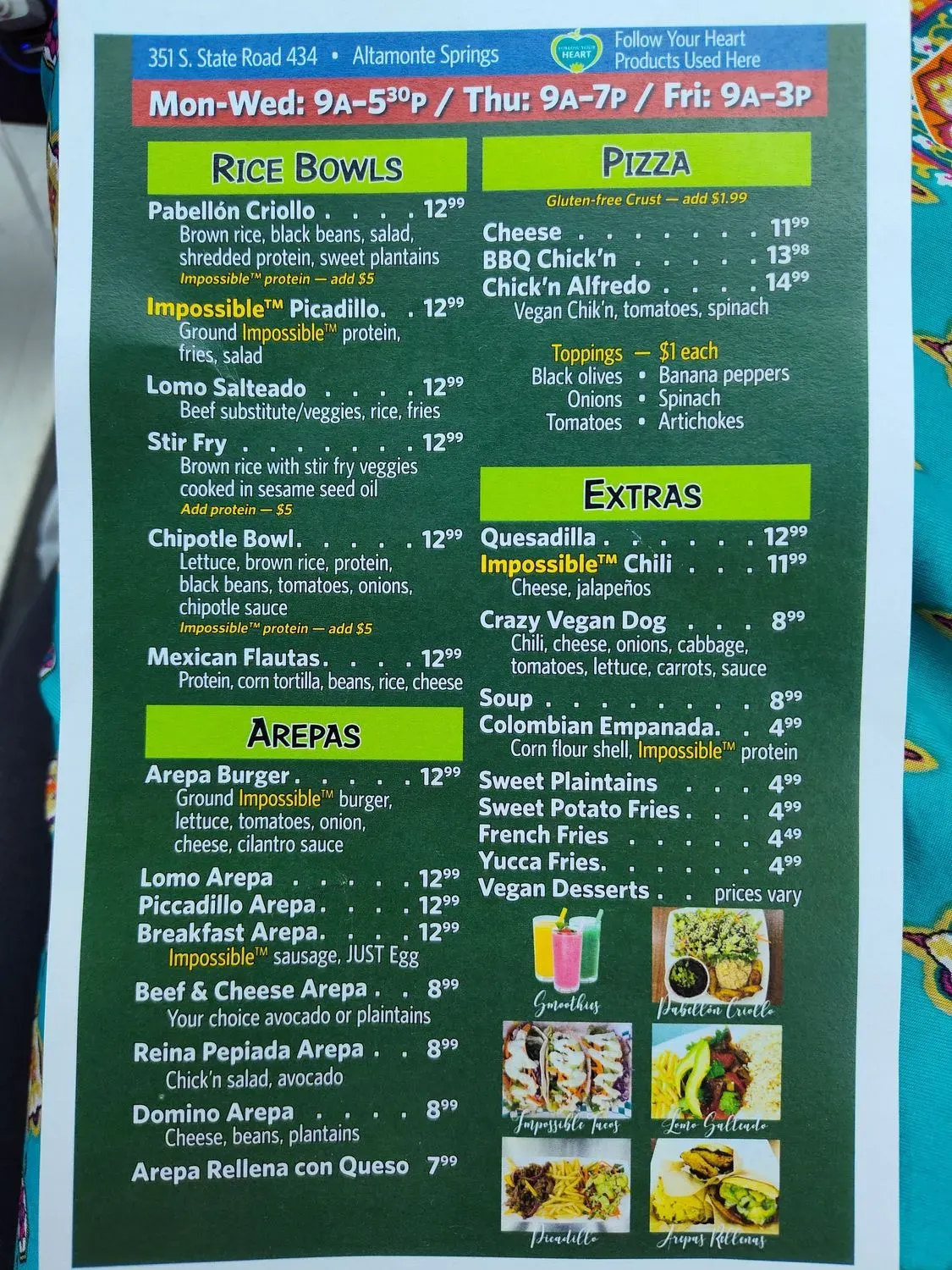 Menu 4