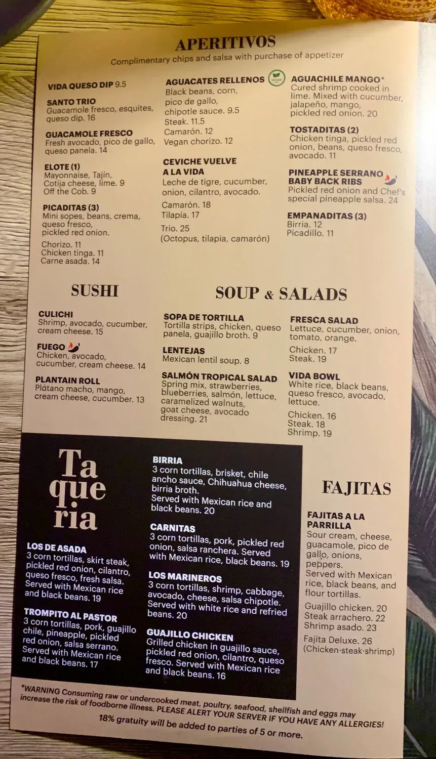 Menu 3