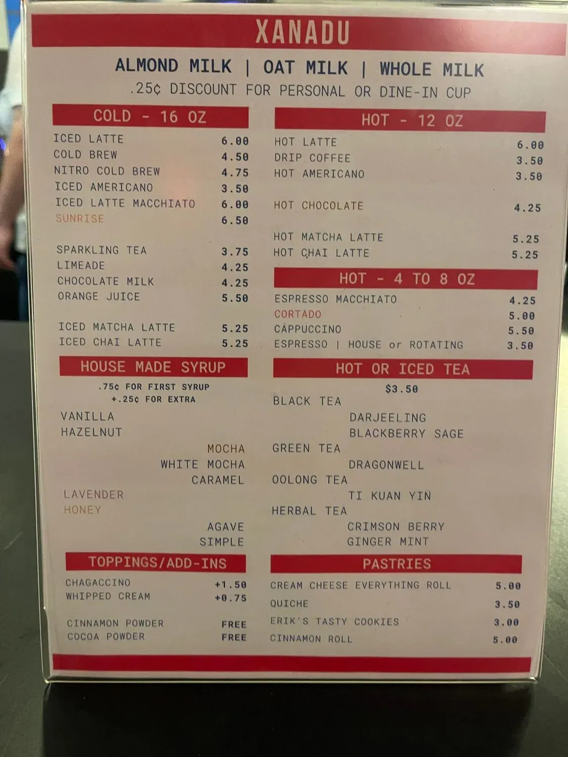 Menu 3