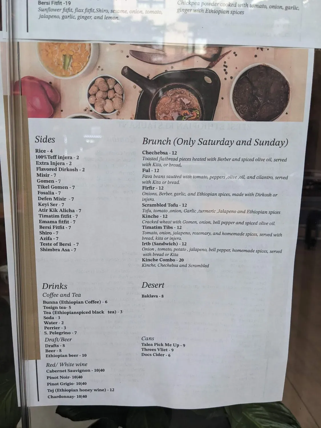 Menu 6