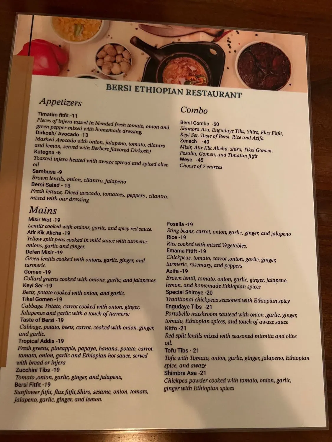 Menu 4