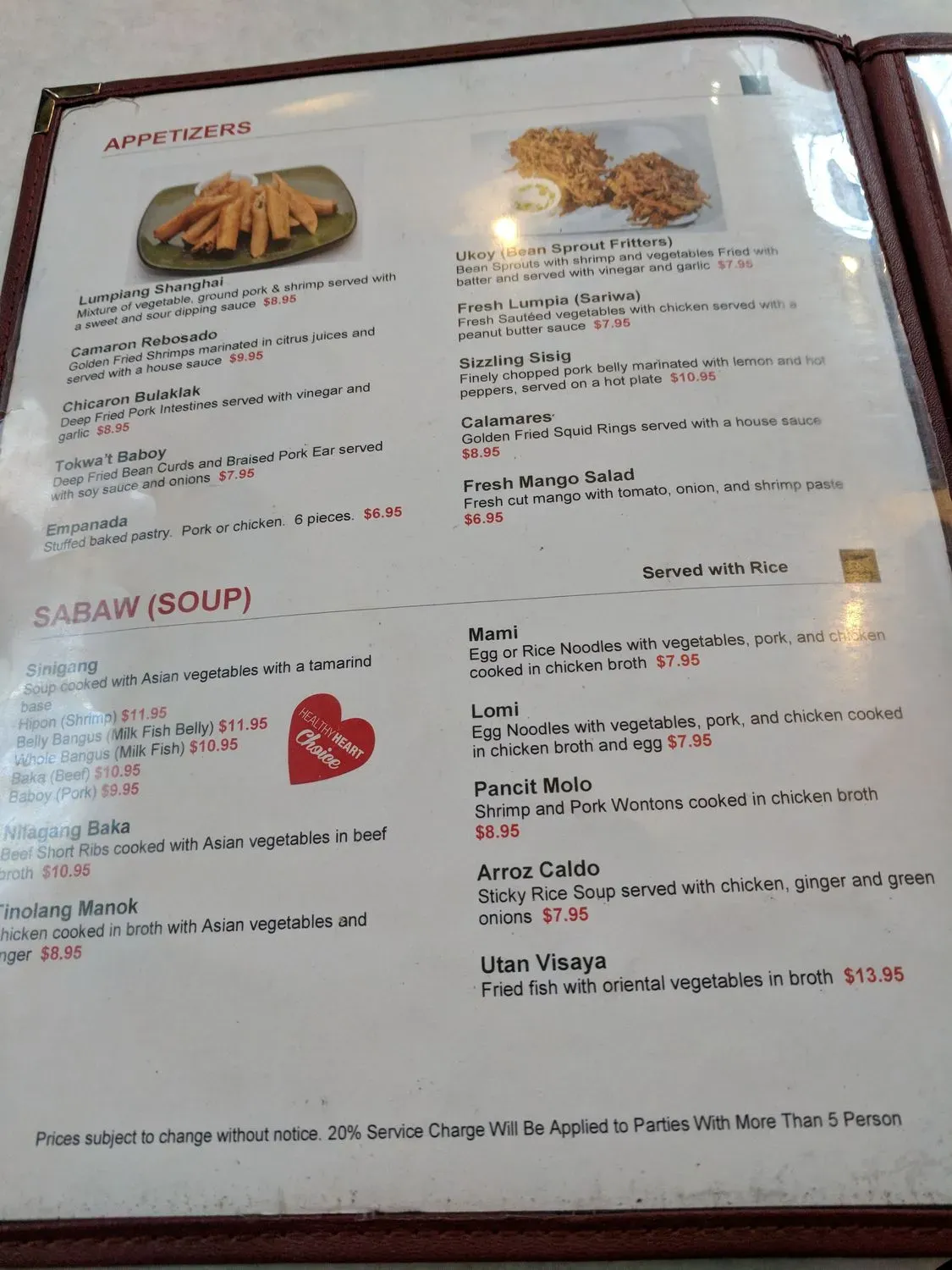 Menu 4