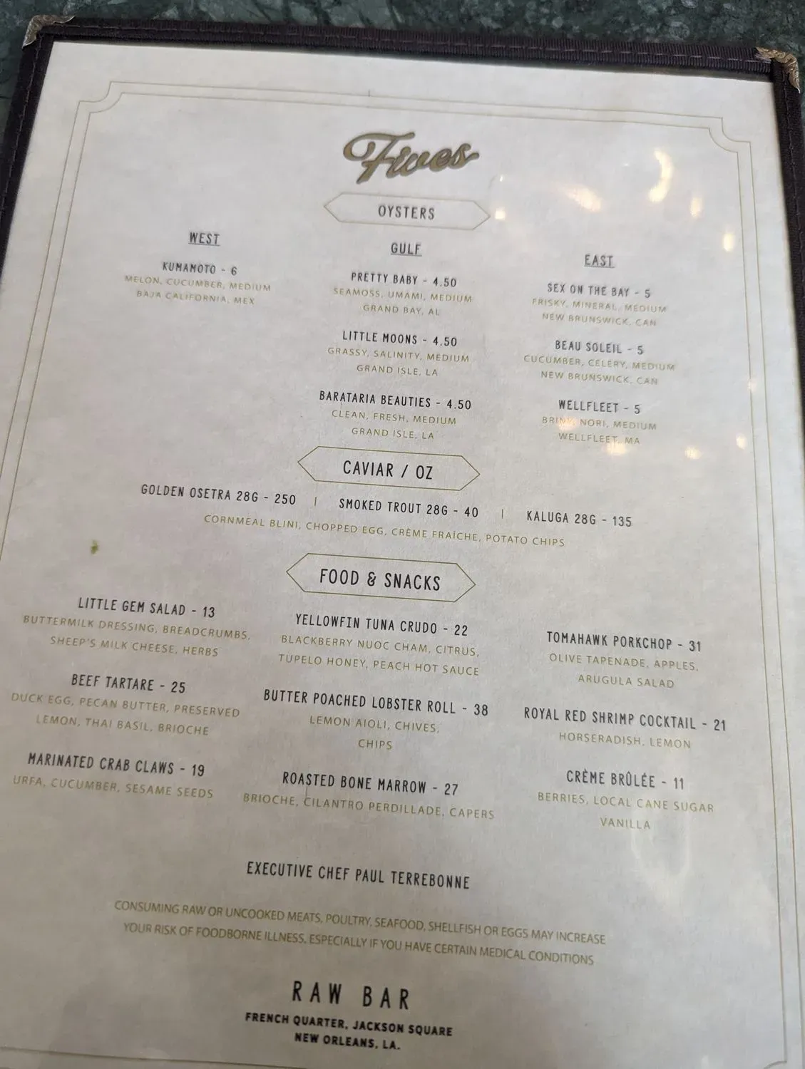 Menu 3