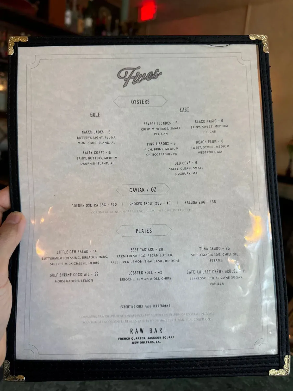 Menu 6