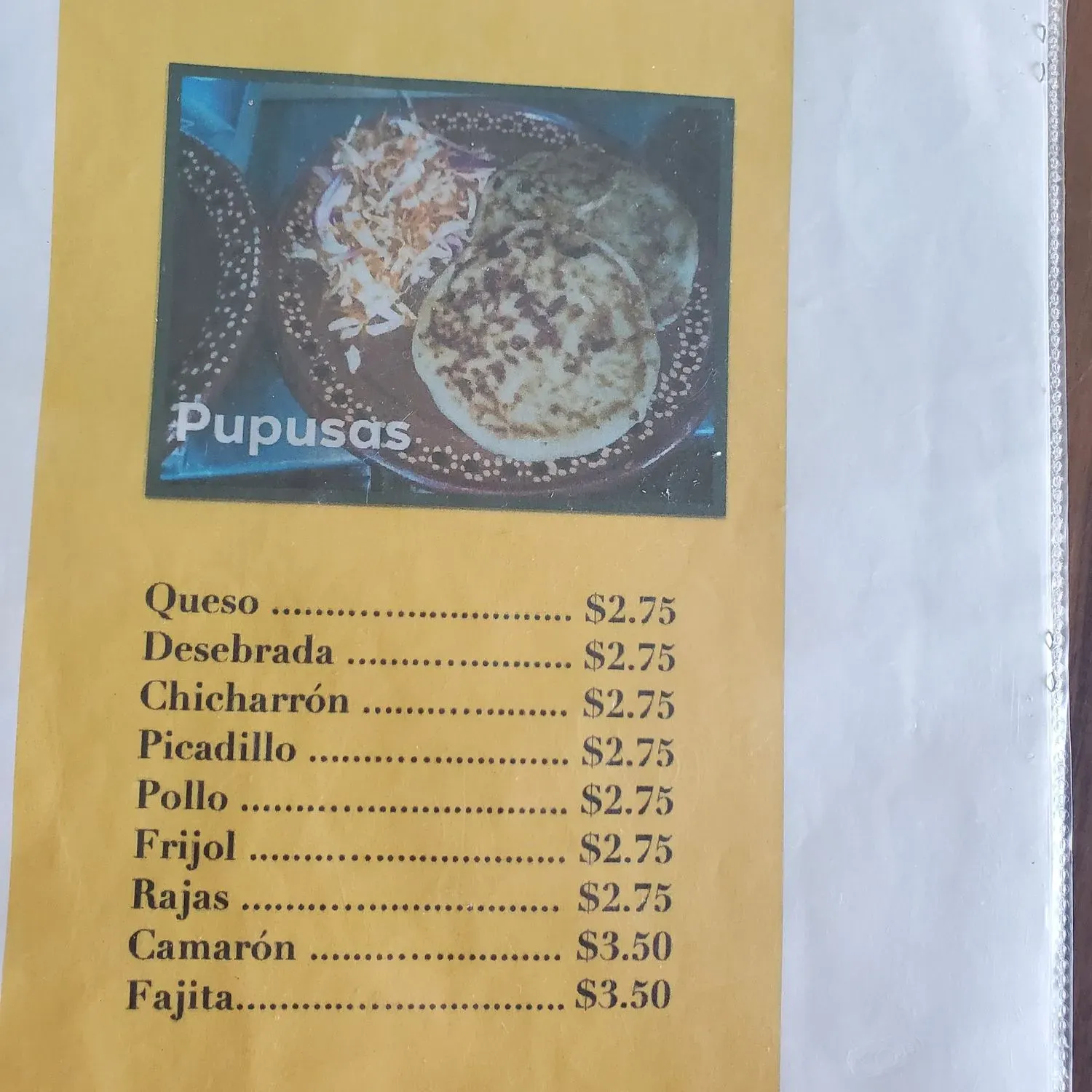 Menu 3