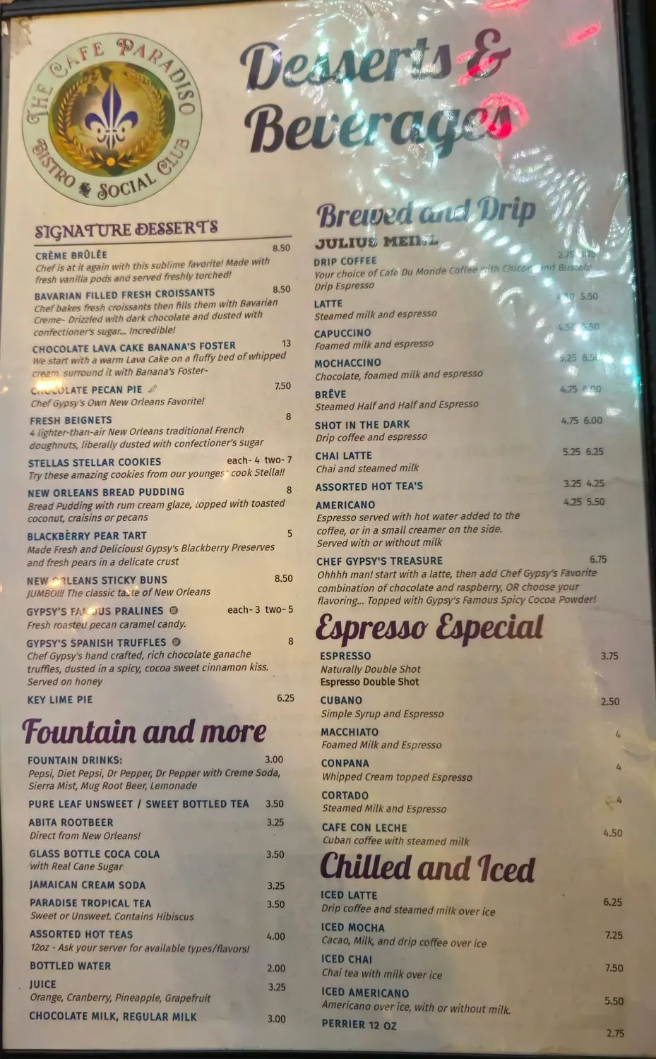 Menu 4