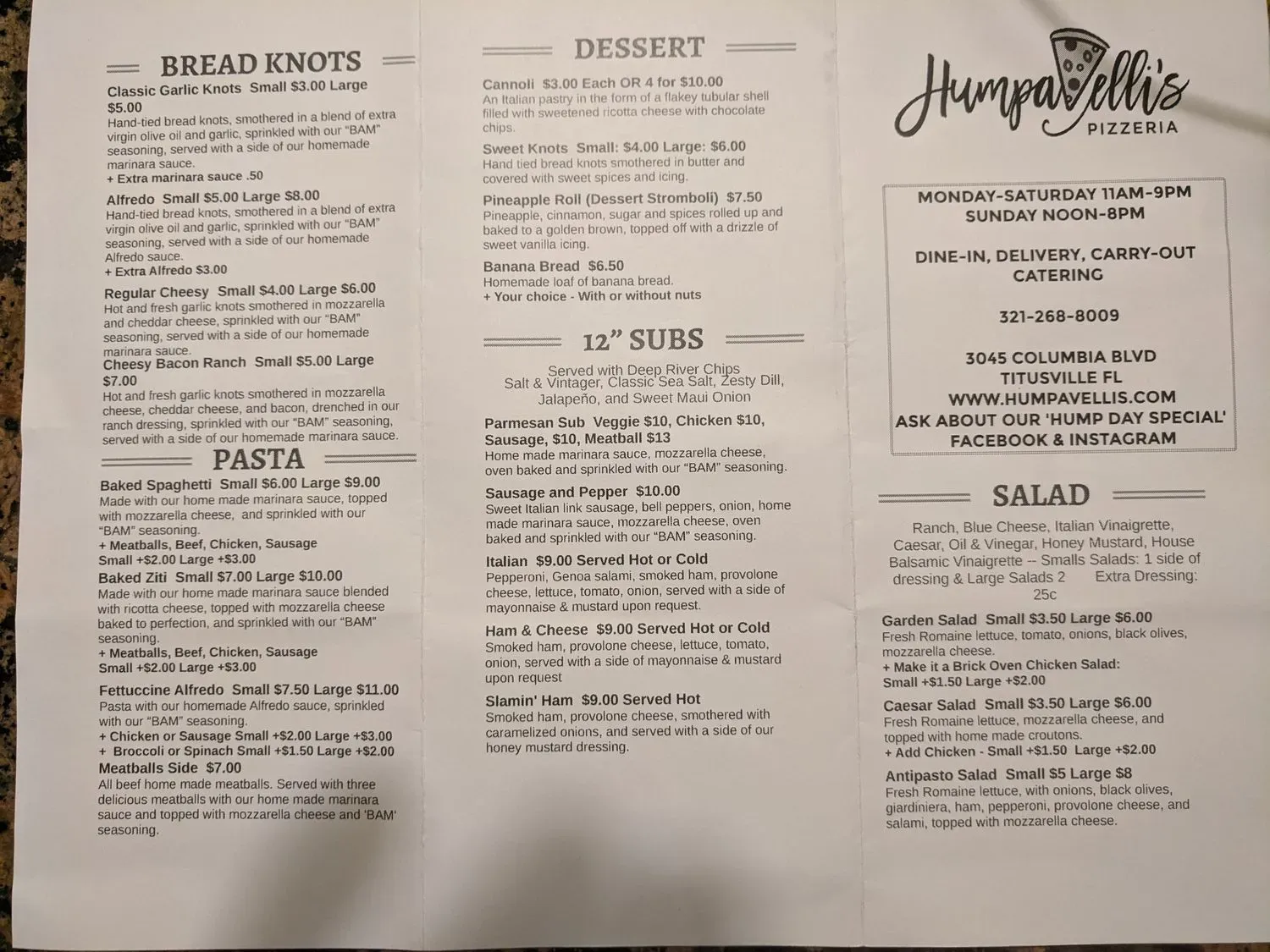 Menu 3