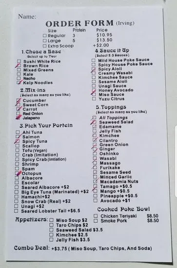 Menu 3