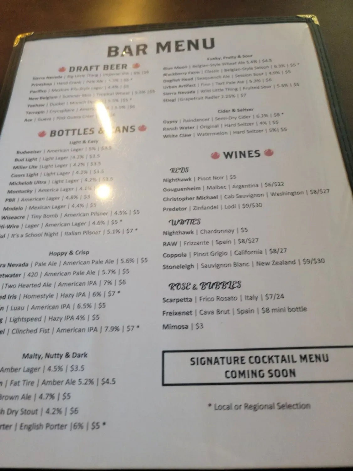 Menu 6