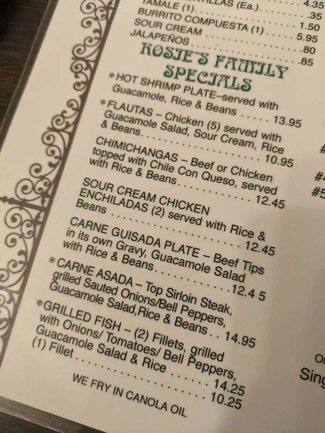 Menu 4