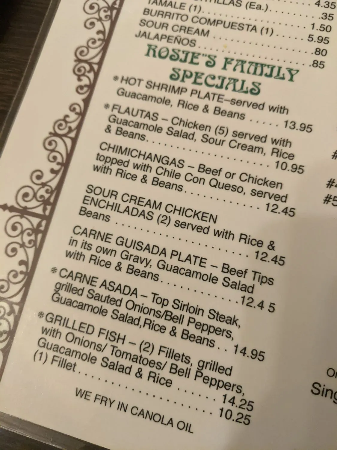 Menu 4