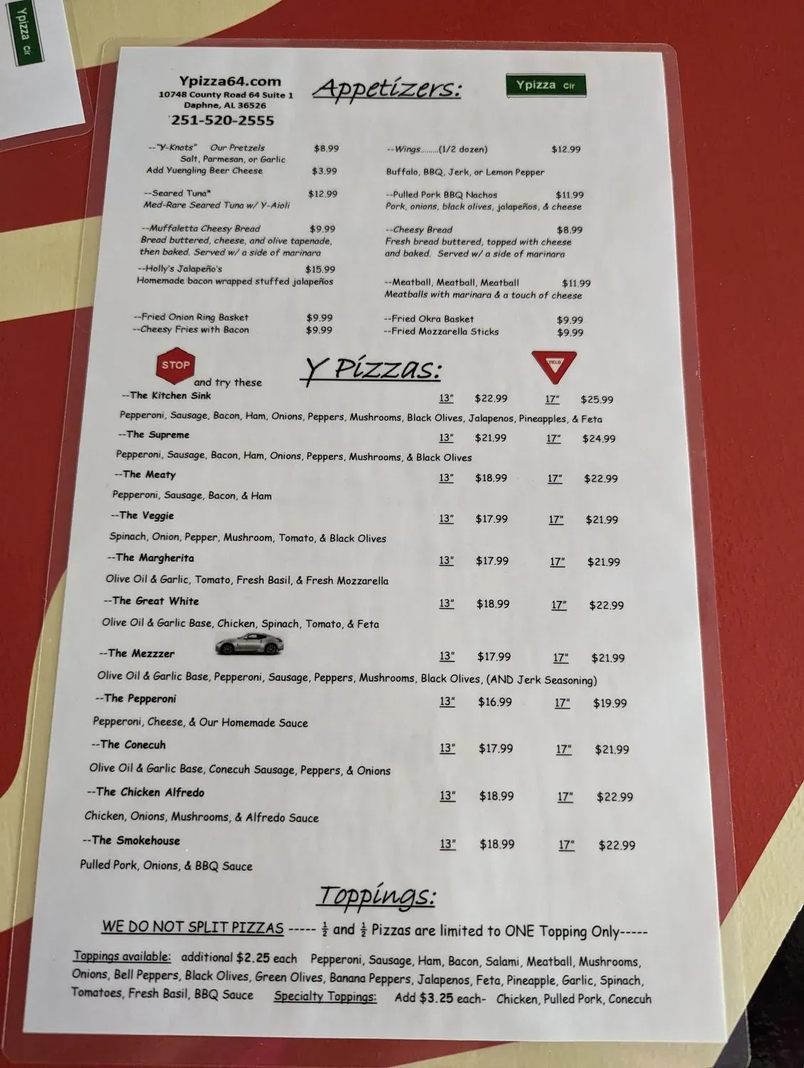 Menu 3