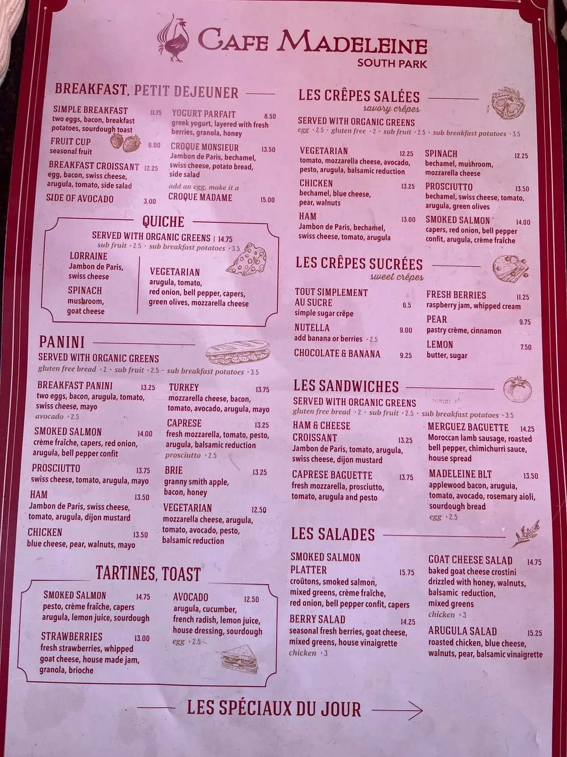 Menu 4