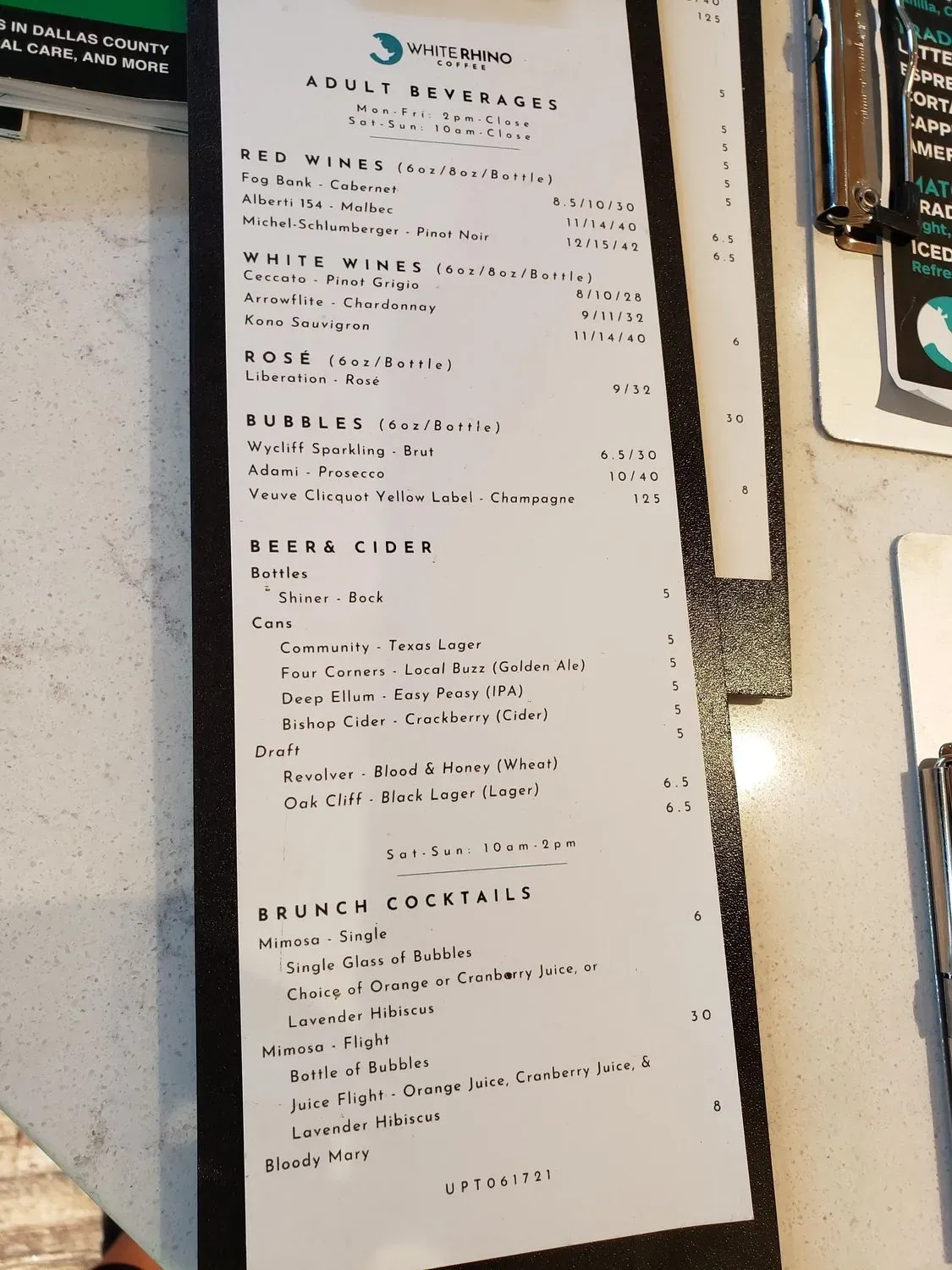 Menu 6