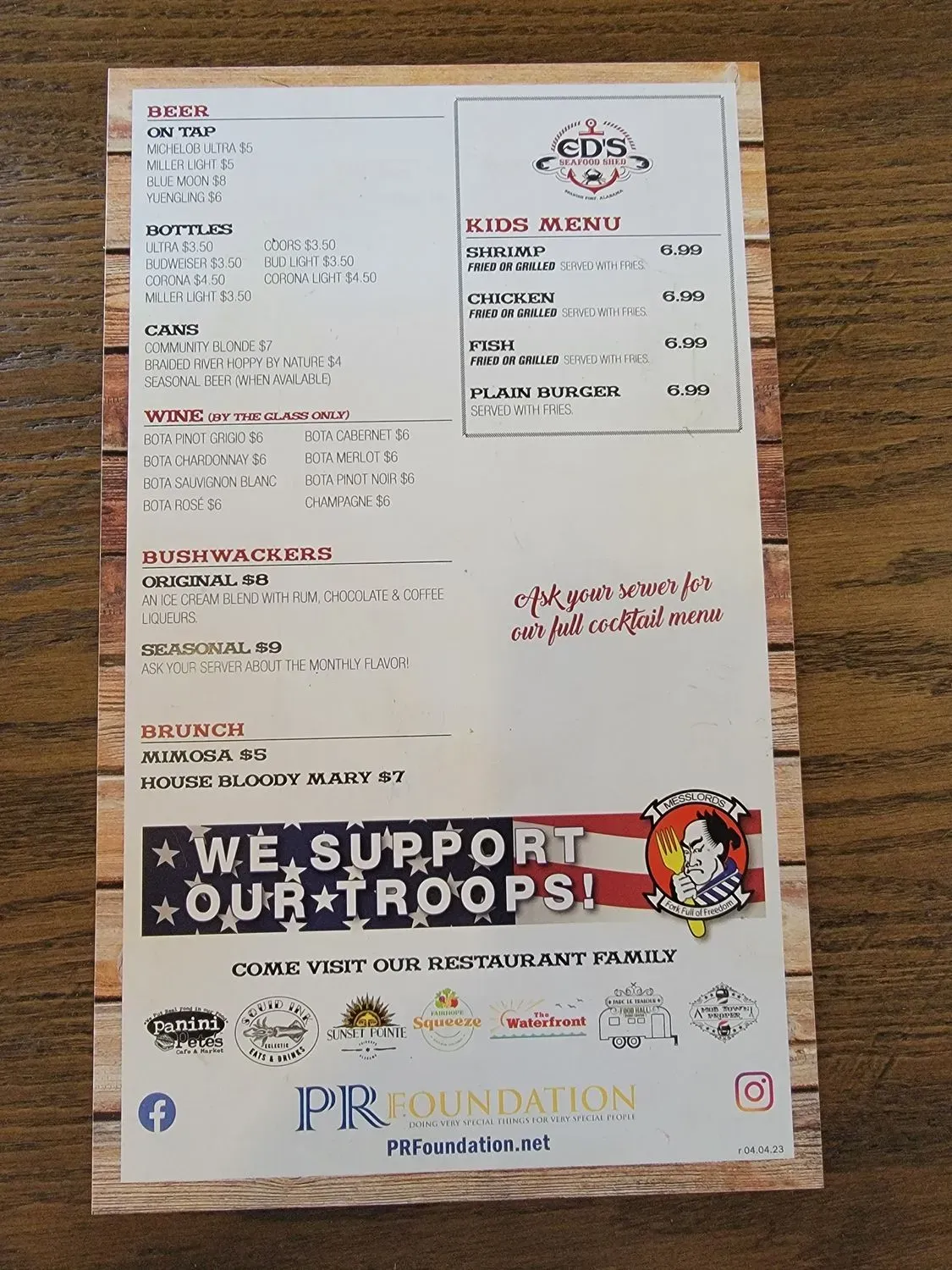 Menu 3