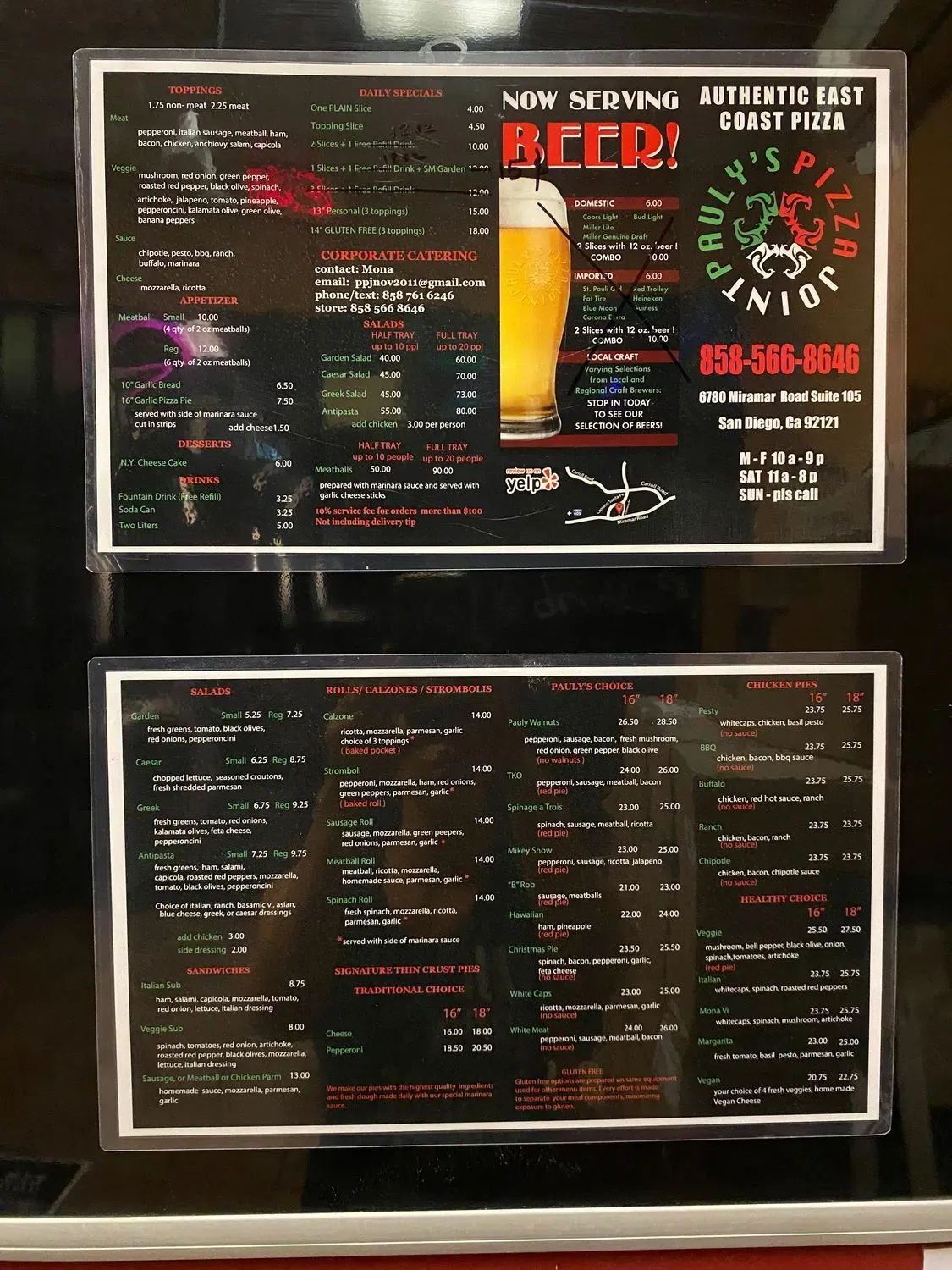 Menu 4